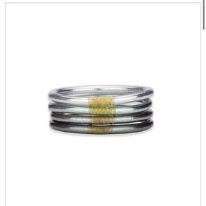 Moon Budha Girl bangles - serenity prayer
